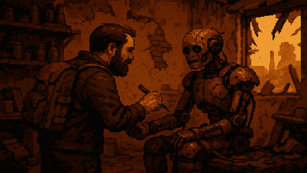 Screenshot z Sand: A Superfluous Game