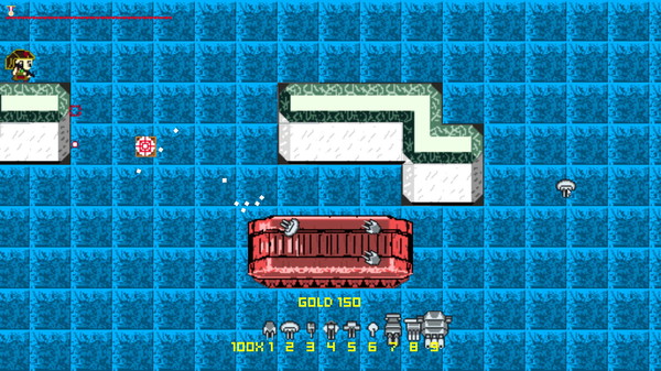 Starry Moon Island Mobile Stronghold MP07