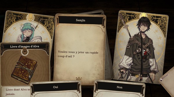 Capture d'écran 1 de Voice of Cards: The Forsaken Maiden