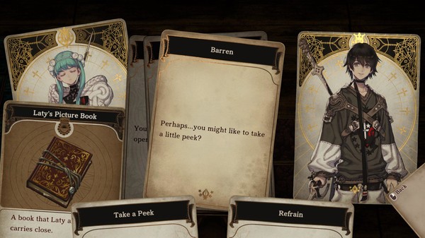 Voice of Cards: The Forsaken Maiden screenshot 1