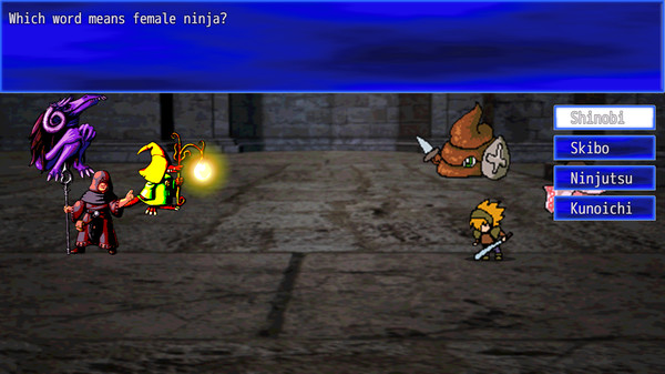 Screenshot z QUIZxRPG