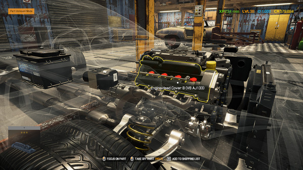 Screenshot z Car Mechanic Simulator 2021 - Jaguar DLC Screenshot z Car Mechanic Simulator 2021 - Jaguar DLC