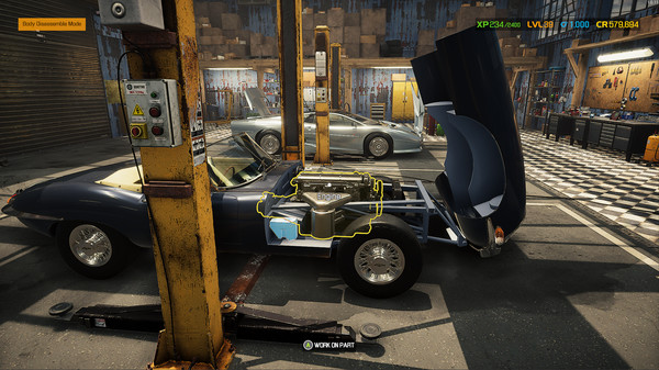 Screenshot z Car Mechanic Simulator 2021 - Jaguar DLC Screenshot z Car Mechanic Simulator 2021 - Jaguar DLC