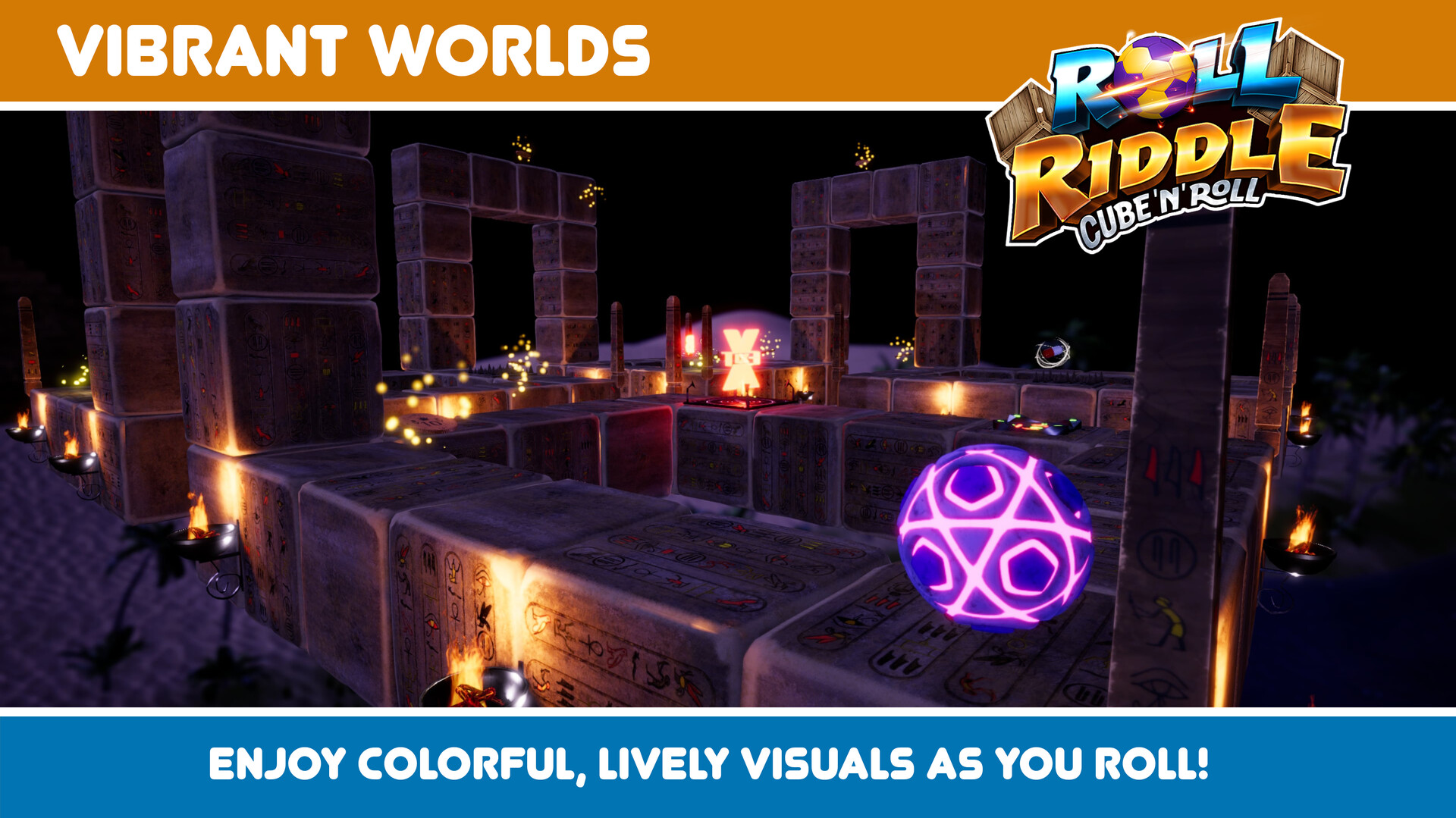 RollRiddle - Cube'n'Roll screenshot #1