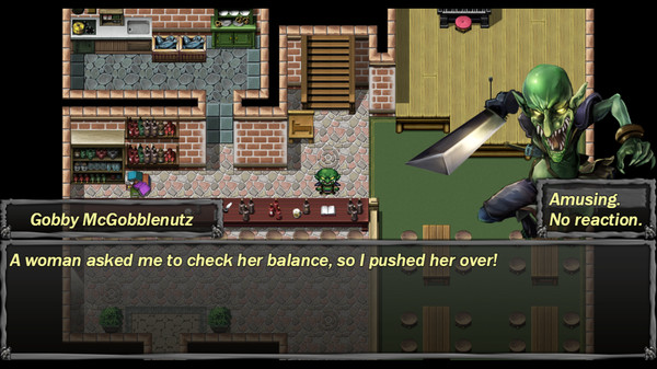 Screenshot z Gobby McGobblenutz Presents: The Art of the Dad Joke: Chapter 1