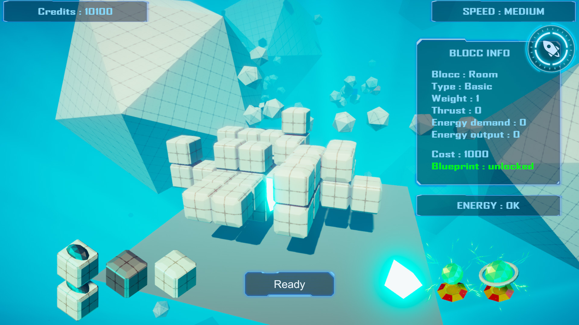 #3. SpaceBlocc (Steam) 由: Quentin Edel