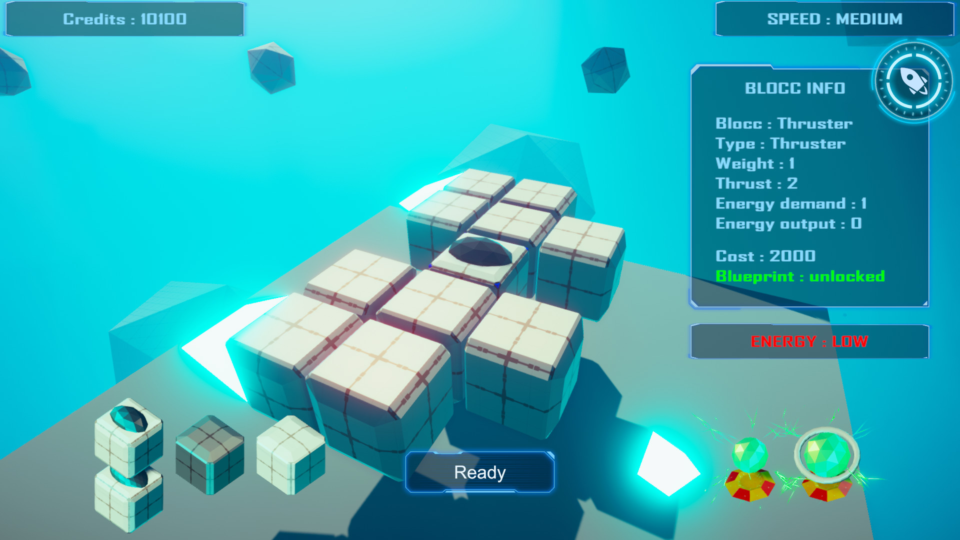 #1. SpaceBlocc (Steam) 由: Quentin Edel