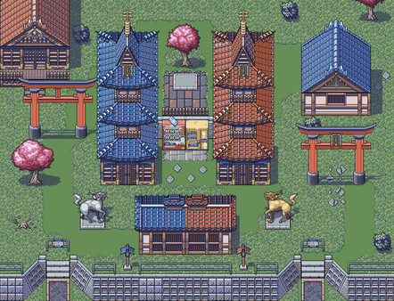RPG Maker MV - Japanese Shrine and Temple Game Assets