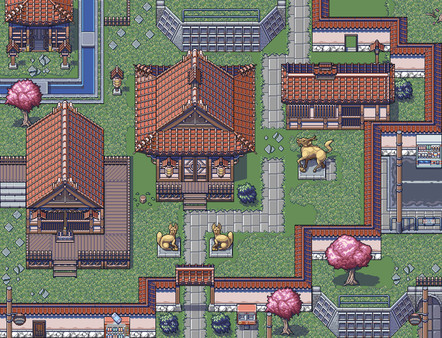 RPG Maker MV - Japanese Shrine and Temple Game Assets