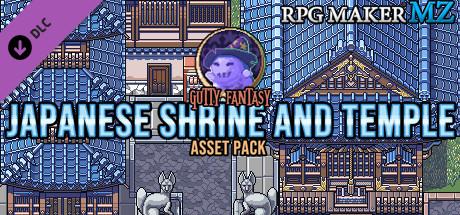 RPG Maker MZ - Japanese Shrine and Temple Game Assets cover art