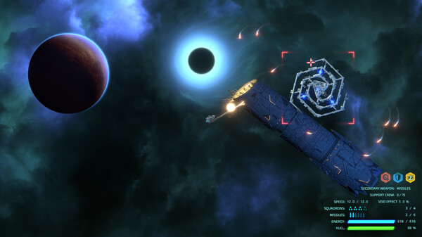 Screenshot z Starcom: Unknown Space