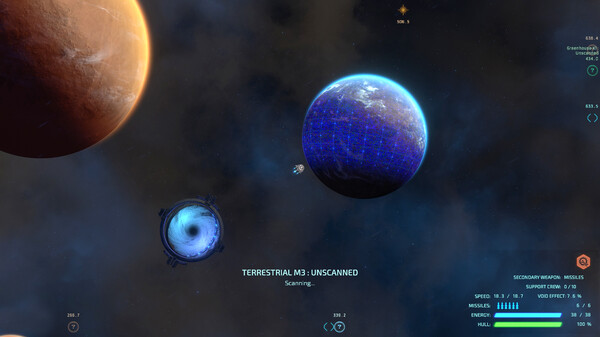 Screenshot z Starcom: Unknown Space