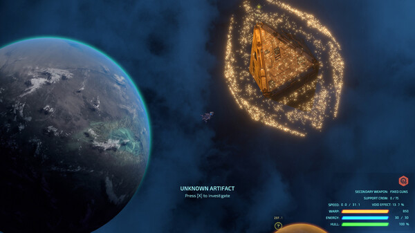 Screenshot z Starcom: Unknown Space