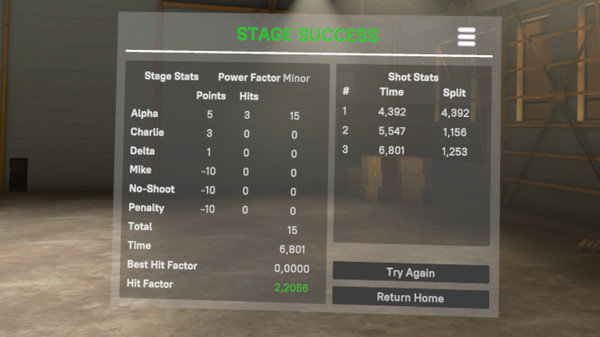 Screenshot z GunsBox VR