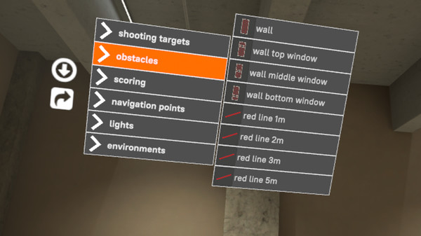 Screenshot z GunsBox VR