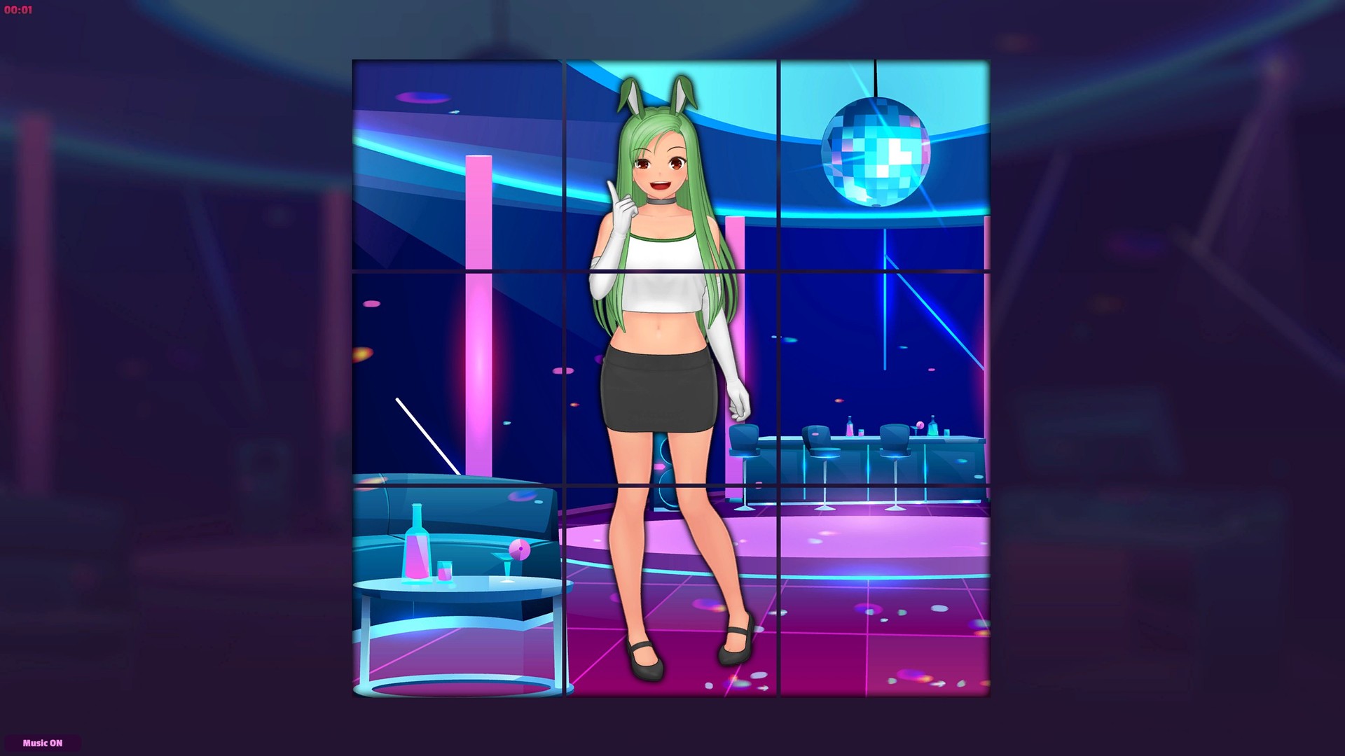 HotGirls Sliding Puzzle Featured Screenshot #1