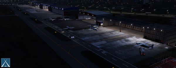 Screenshot z X-Plane 11 - Add-on: Globall Art - SBSP - Congonhas Airport