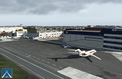 Screenshot z X-Plane 11 - Add-on: Globall Art - SBSP - Congonhas Airport