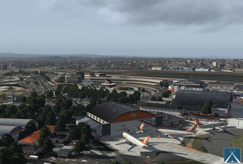 Screenshot z X-Plane 11 - Add-on: Globall Art - SBSP - Congonhas Airport