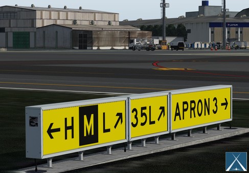 Screenshot z X-Plane 11 - Add-on: Globall Art - SBSP - Congonhas Airport