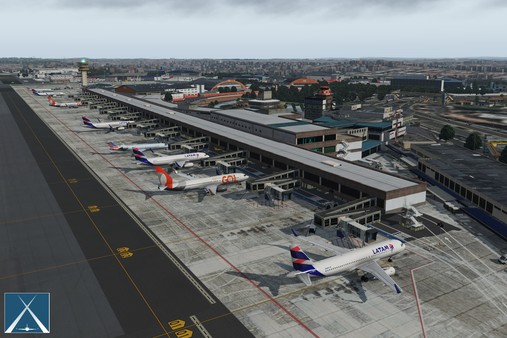 X-Plane 11 - Add-on: Globall Art - SBSP - Congonhas Airport