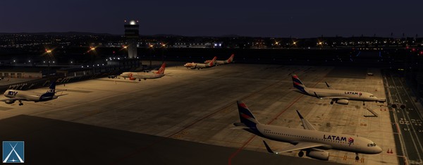 X-Plane 11 - Add-on: Globall Art - SBSP - Congonhas Airport — скриншот 44