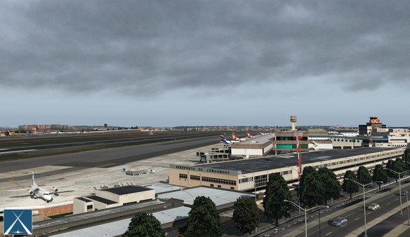 X-Plane 11 - Add-on: Globall Art - SBSP - Congonhas Airport — скриншот 34