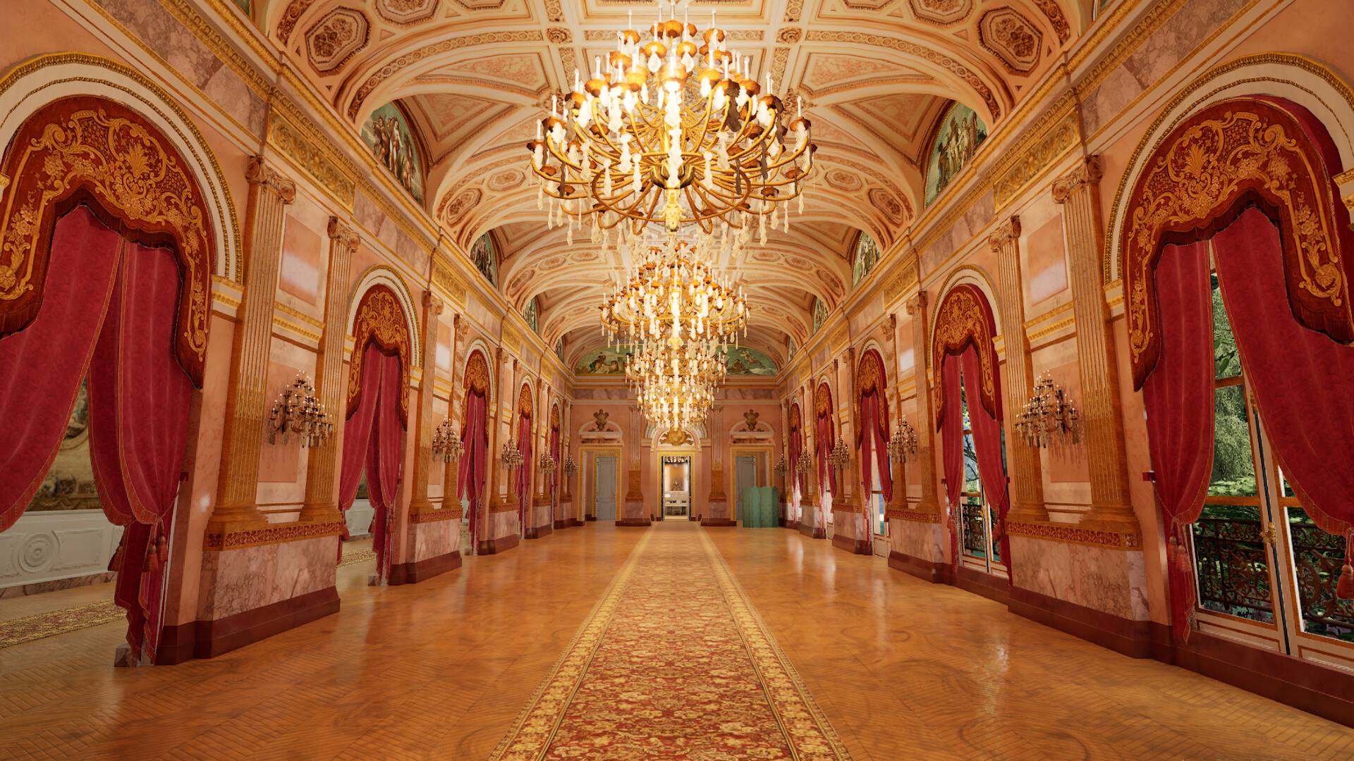 Visite virtuelle de l'Assemblée nationale screenshot #8