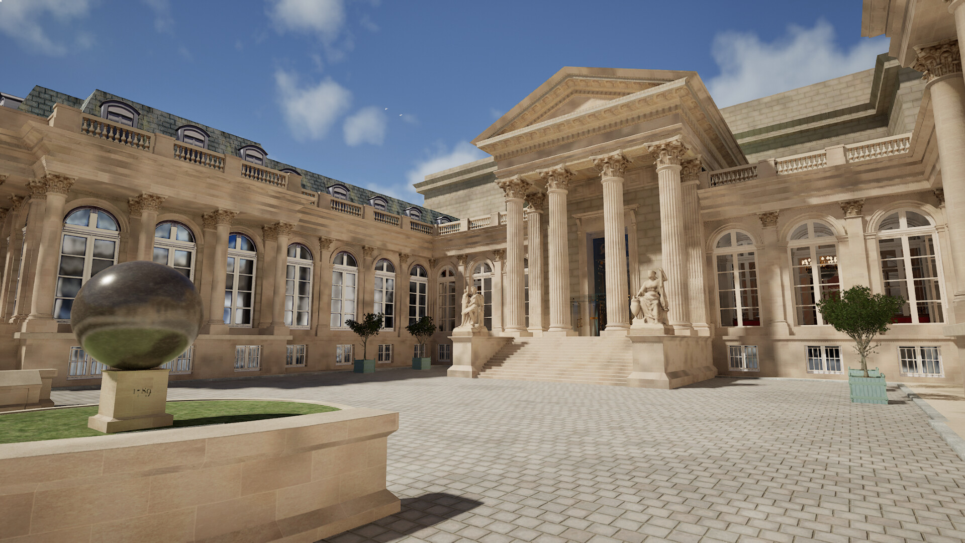 Visite virtuelle de l'Assemblée nationale screenshot #6