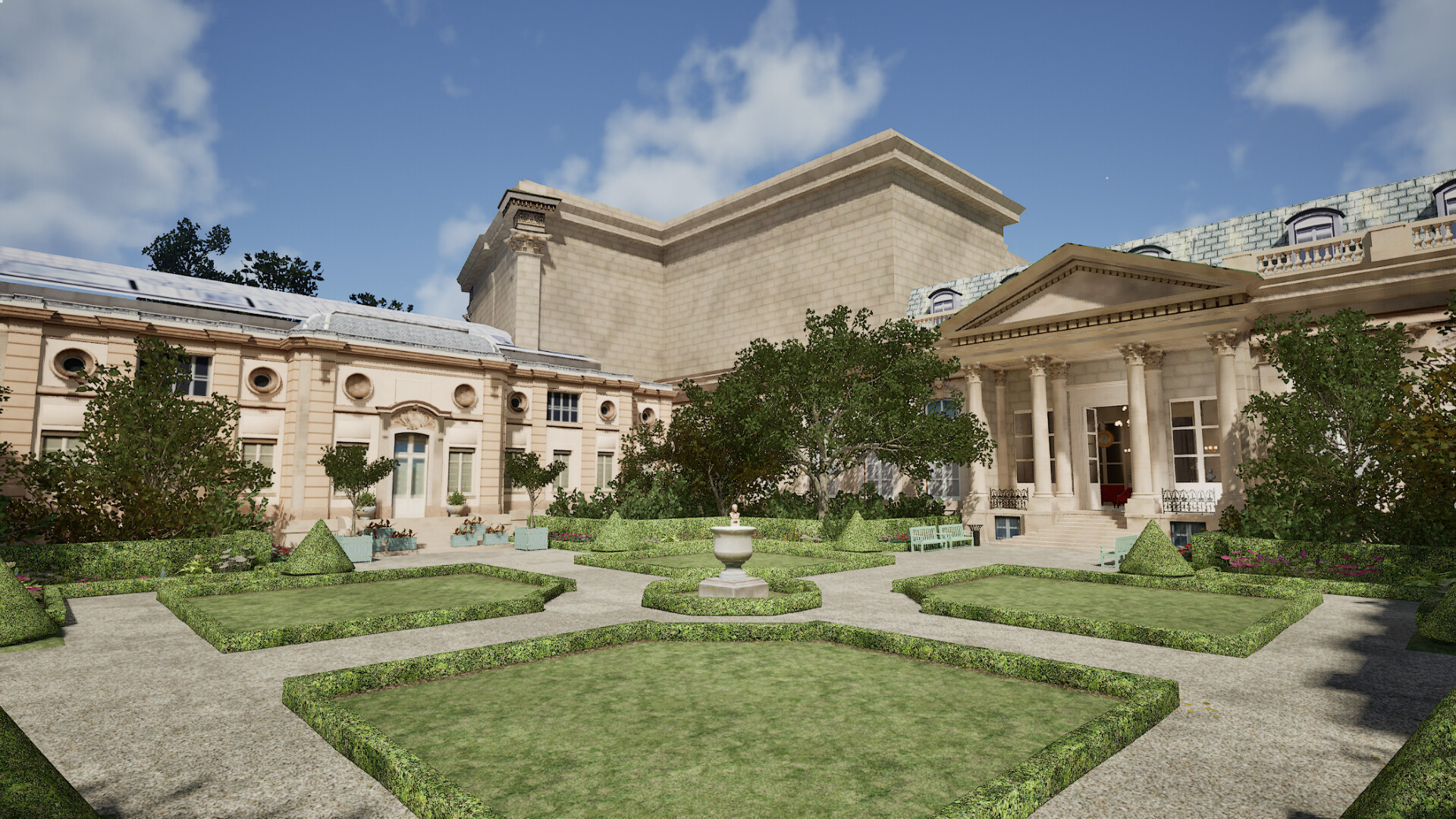 Visite virtuelle de l'Assemblée nationale screenshot #3