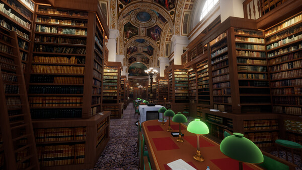 Screenshot z Visite virtuelle de l'Assemblée nationale