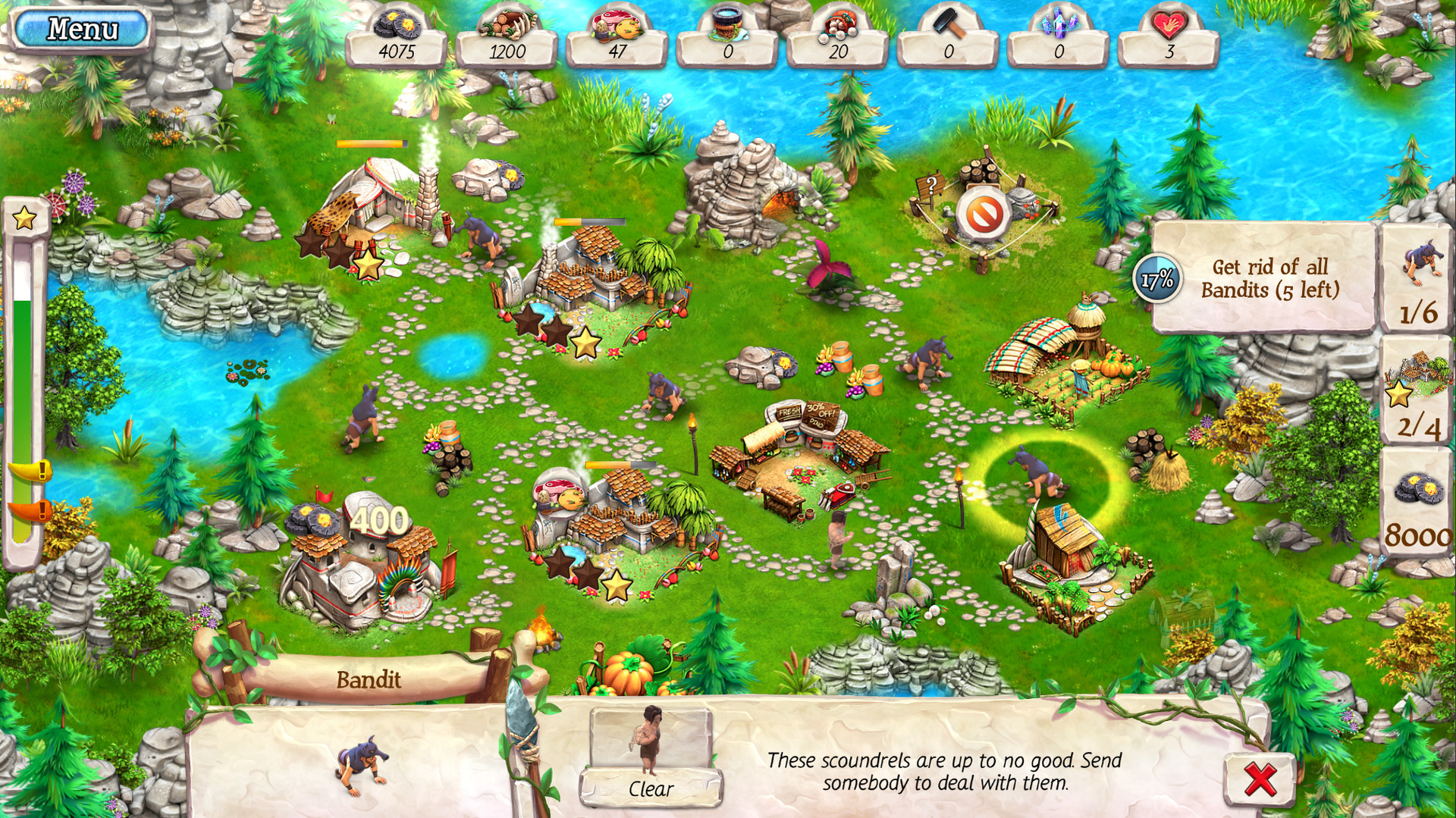 Cavemen Tales Collector's Edition screenshot #1