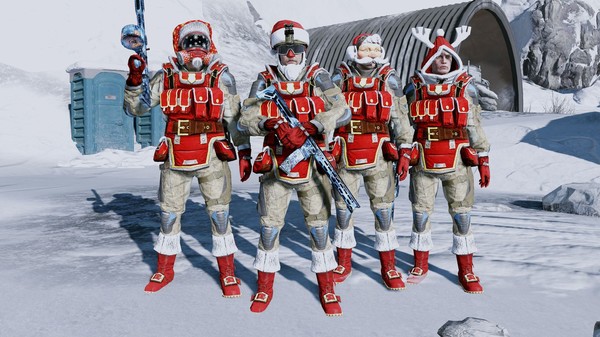 Warface — Christmas equipment and weapon set