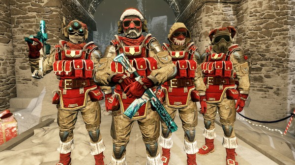 Warface — Christmas equipment and weapon set