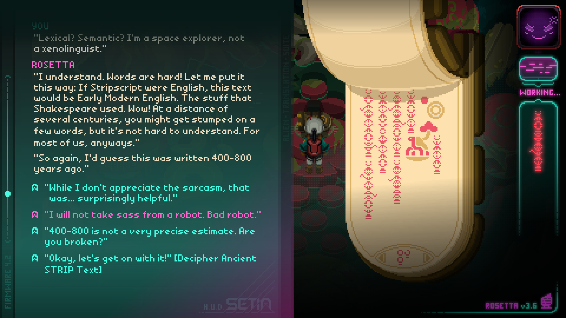ROSETIA: A First Contact RPG screenshot 6