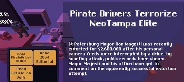 Screenshot z CyberWhiskey: Guy's Room