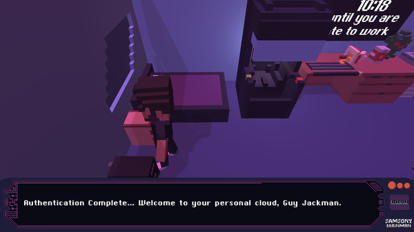 Screenshot z CyberWhiskey: Guy's Room