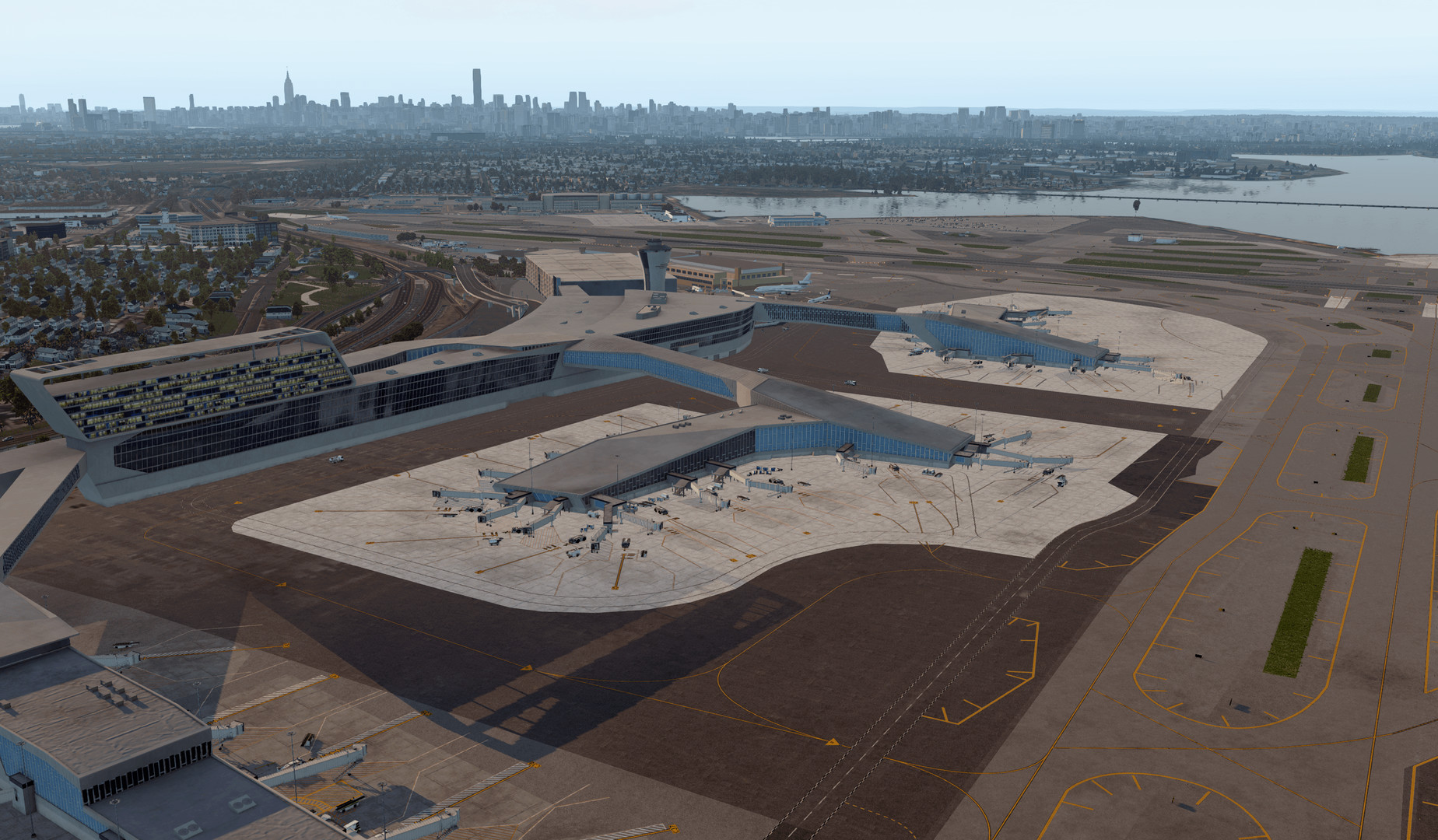 X-Plane 11 - Add-on: FeelThere - KLGA - La Guardia Airport Featured Screenshot #1