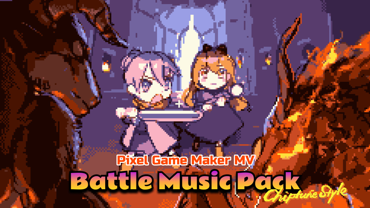Pixel Game Maker MV - Chiptune Style Battle Music Pack Featured Screenshot #1