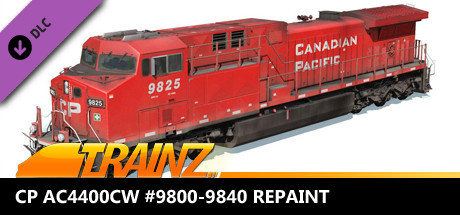 Trainz 2019 DLC - CP AC4400CW #9800-9840 Repaint banner image