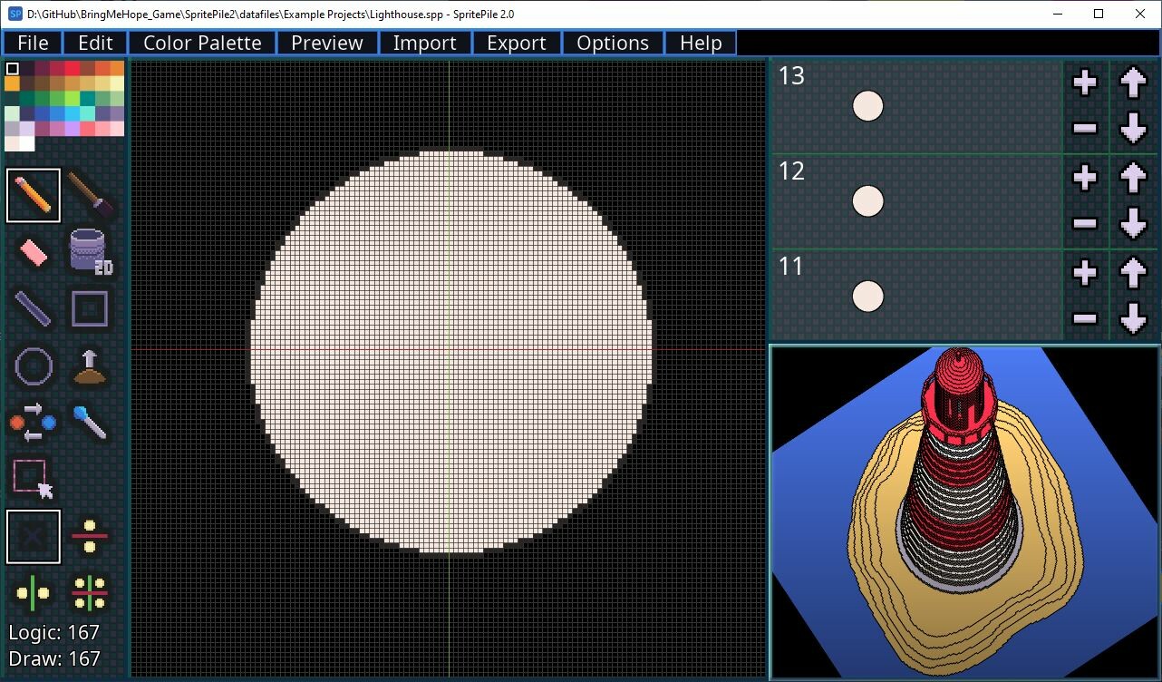SpritePile 2.0 screenshot 2