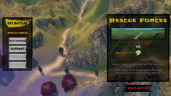 Screenshot z Notoris: The Goblin War
