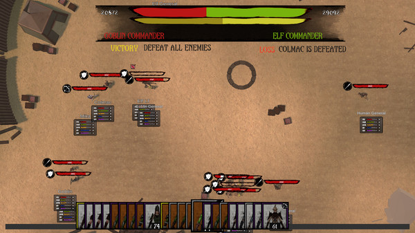 Screenshot z Notoris: The Goblin War