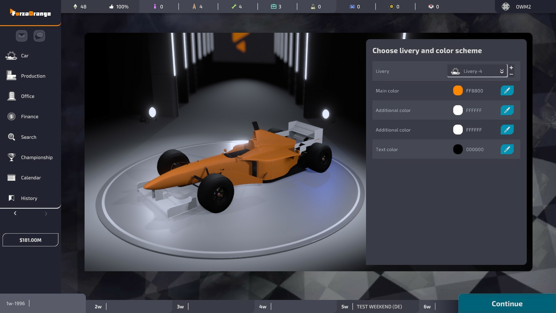 Open Wheel Manager 2 screenshot #2
