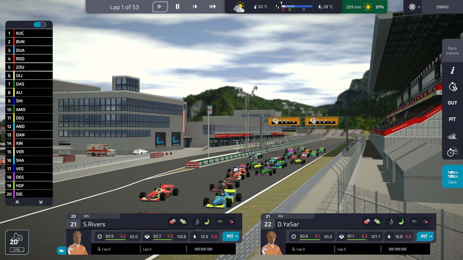 Open Wheel Manager 2 screenshot 3