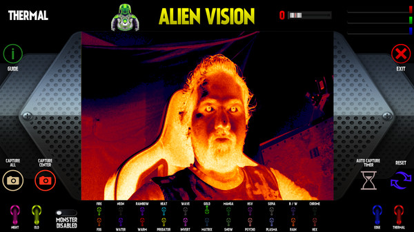 Screenshot z Alien Vision