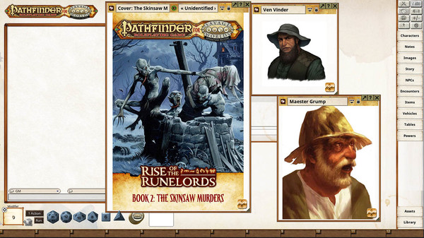 Fantasy Grounds - Pathfinder(R) for Savage Worlds: Rise of the Runelords! Book 2 - The Skinsaw Murders