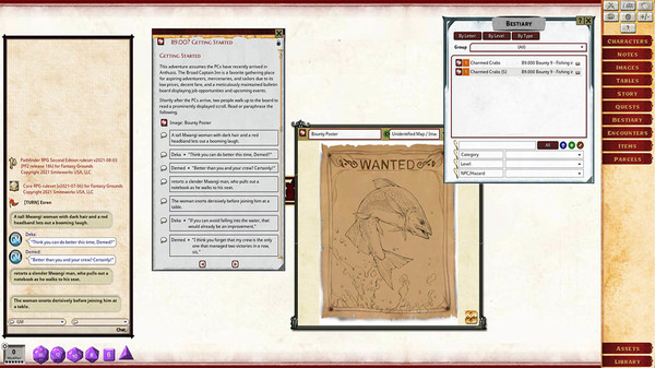 Fantasy Grounds - Pathfinder 2 RPG - Pathfinder Bounty #9: Fishing in Anthusis