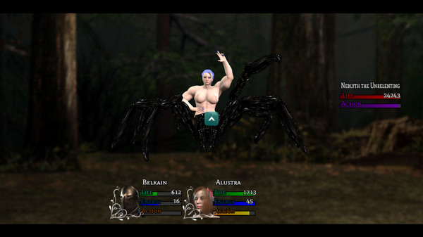 Screenshot z Goddess Husk
