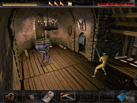 Screenshot z Time Commando